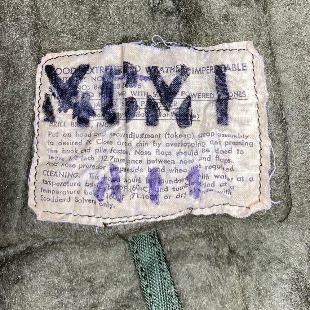 GUC Vintage Men’s Military Extreme Weather Hood - Picture 8 of 10